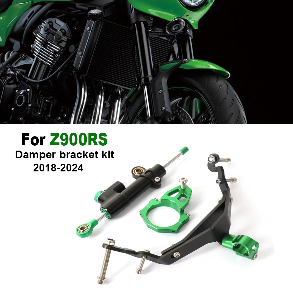 ملحقات الدراجات النارية مجموعة - مراجعة Steering Damper Stabilizer Kit Cnc وسعره