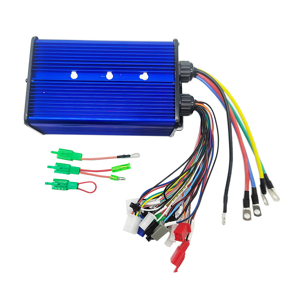 وحدة تحكم كهربائية 2500 3000 و - مراجعة 72V 45A Dual Controller وسعره