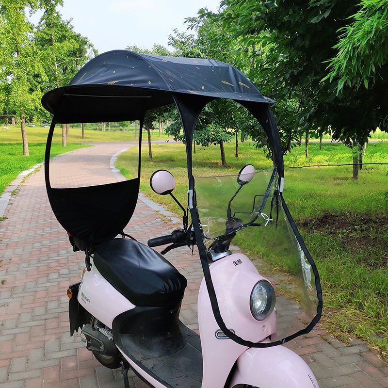 مظلة جديدة للسكوتر الكهربائي ل - مراجعة Electric Scooter Rain Cover وسعره