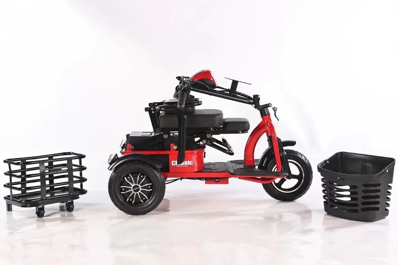 دراجة كهربائية ثلاثية العجلات  - مراجعة Electric Scooter 500W وسعره