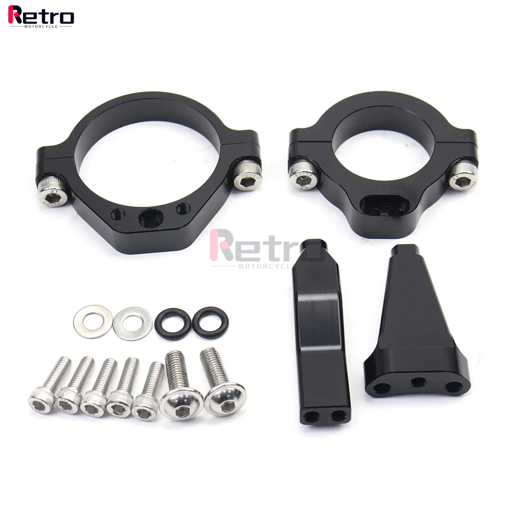 التوجيه المثبط استقرار دراجة ن - مراجعة Steering Damper Stabilizer Kit Cnc وسعره