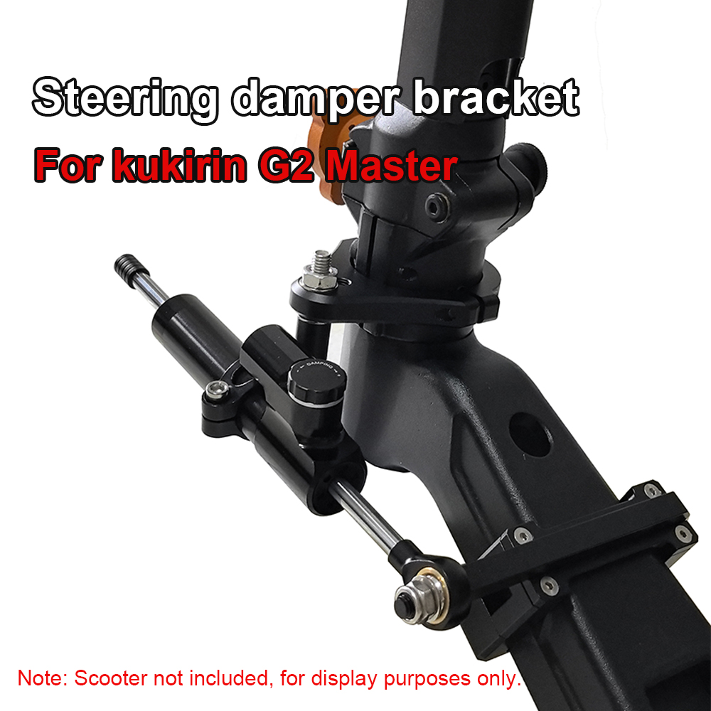 حامل مثبط التوجيه لسكوتر كوكير - مراجعة Steering Damper Stabilizer Kit Cnc وسعره